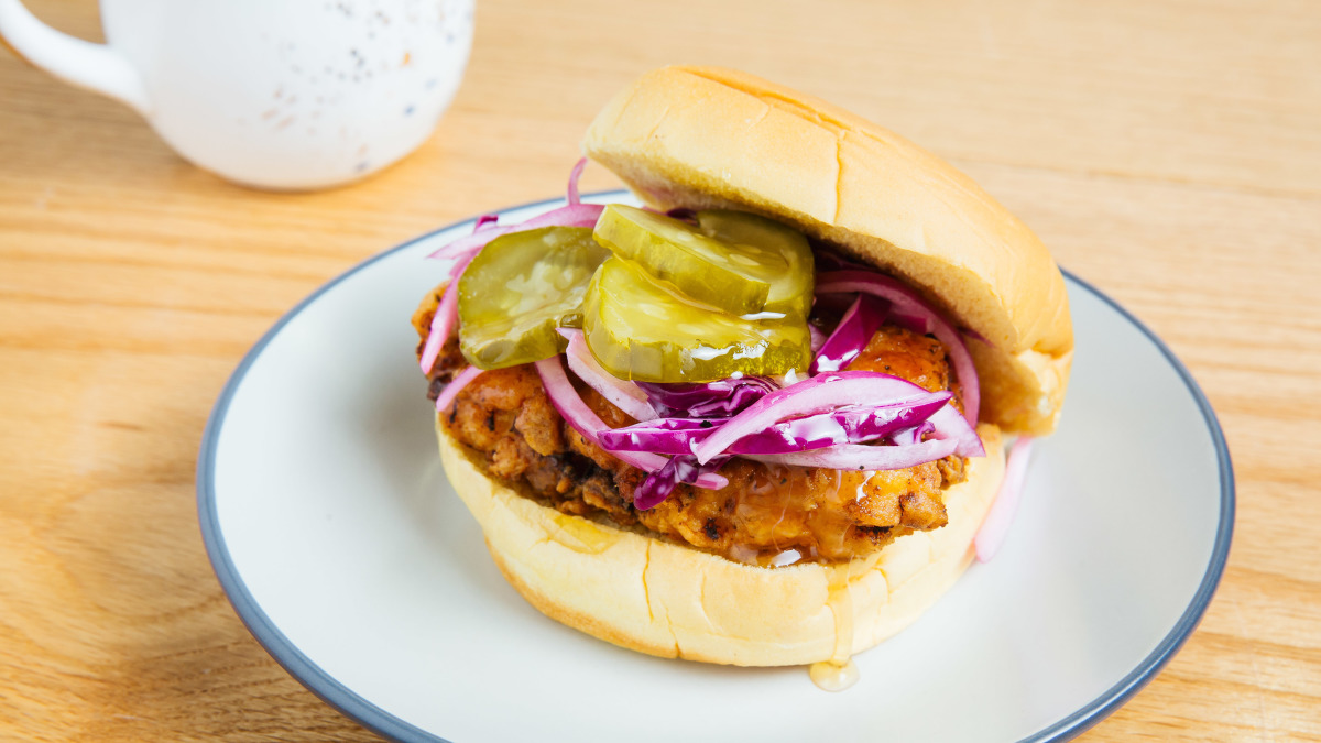 Fried Chicken Sandwich With Hot Honey Recipe
